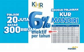 Brosur Pinjaman Bank Mandiri Kur